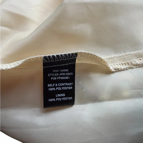 Azazie Junior Girl Champagne Beaded Chiffon Maxi Dress Formal Gown Sleeveless - Picture 8 of 9